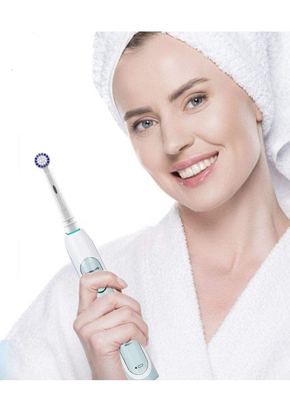 Oral B Uyumlu 12 Adet Yedek Diş Fırçası Başlığı Şarjlı Diş Fırçaları Uyumlu