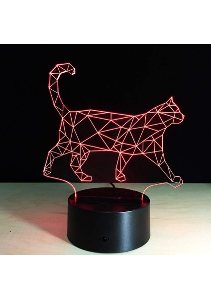 Gece Lambası Çocuklar Için Gece Lambası Yatak Odası Işığı Renkli Gece Lambası 3D LED Gece Lambası 7 Renkli Işık ile Spor Basketbol Ev Dekoru Işığı Inanılmaz Görsel Optik Illüzyon (Yurt Dışından)