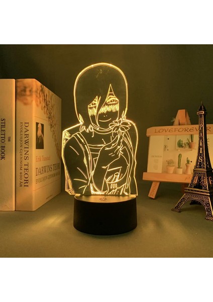 3D LED Lamba Anime Testere Adam Bayan Reze Yatak Odası Dekoru Çocuklar Için Doğum Günü Hediyesi Manga Testere Adam LED Işık Başucu (Yurt Dışından) indirimleri