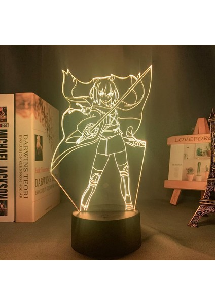 Kader Okita Souji LED Gece Lambası Yatak Odası Dekoru Için Gece Lambası Doğum Günü Hediyesi Anime 3D Lamba Okita Souji Kader Büyük Sipariş (Yurt Dışından)