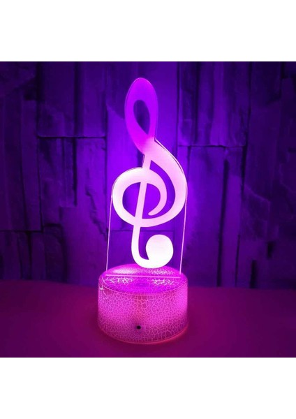 Çocuklar Için 3D Gece Lambası, 3D Not Şekli Illüzyon Gece Lambası, Zamanlama Uzaktan Kumandalı Dekor Lambası Yeni Yıl Tatili Çocuklar Için Noel Doğum Günü Hediyeleri Çocuk Genç (Yurt Dışından) fırsatları