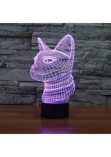 Çocuklar Için Gece Lambası 3D Kitty LED Lamba Uzaktan Kumandalı 16 Renk Değiştirme Noel Doğum Günü Hediyesi Çocuk Için (Yurt Dışından) fırsatları