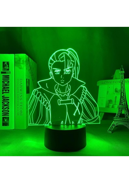 Yedi Ölümcül Günah Jericho LED Gece Lambası Ev Yatak Odası Dekoru Için Manga Gece Lambası Anime Hediye Masa 3D Lamba Jericho Gadget (Yurt Dışından) indirimleri