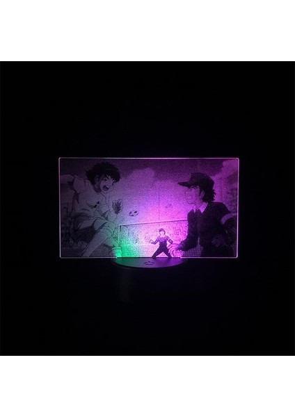 Hayranları Için Anime Kaptan Tsubasa 3D Gece Lambası 16 Renkler Dekor Illusion Uzaktan Kumandalı LED Lamba, Manga Ozora Şekil Noel Hediyesi Oyuncaklar Çocuklar/erkekler (Yurt Dışından)