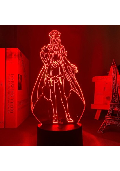 3D Anime Lamba Akame Esdese Yatak Odası Dekoru Için Gece Lambası LED Gece Lambası Doğum Günü Hediyesi Waifu Manga LED Işık Esdeath Boys Çocuk Odası Dekorasyonu 7 Renk Pxjd (Yurt Dışından) indirimleri