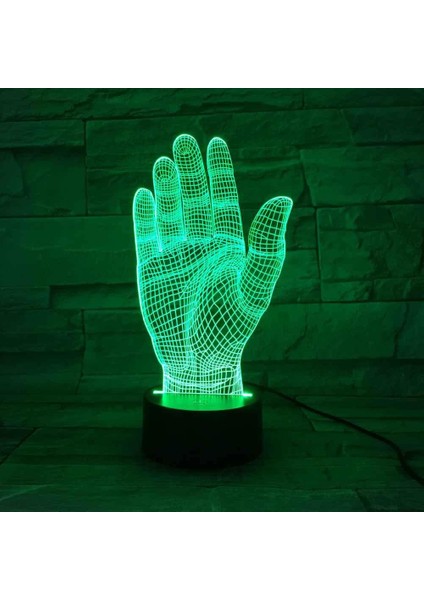 Çocuklar Için 3D Gece Lambası, 3D Palm Desenli Illüzyon Gece Lambası, Zamanlamalı Uzaktan Kumandalı Dekor Lamba Yeni Yıl Tatili Çocuklar Için Noel Doğum Günü Hediyeleri Çocuk Genç (Yurt Dışından) fırsatları
