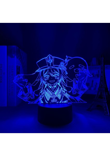 3D LED Gece Işığı Lambası Genshin Impact Akrilik LED Lamba Oyunu (Yurt Dışından) fırsatları