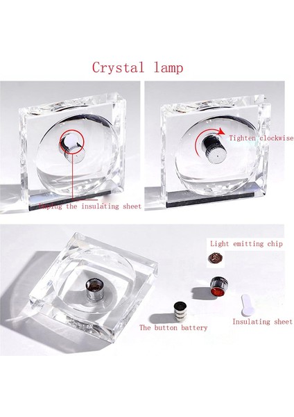 LED Renkli Işık Tabanlı 3D Kristal Top Lazer Oymalı Hologram，harika Hediyeler, Ev Ofis Dekoru, Hediye Kutusu Ile，kız Arkadaşı Eşi Anne Kadın Doğum Günü Için (Dönme DOLAP60MM) (Yurt Dışından) modelleri