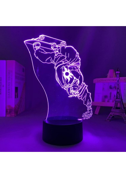 3D LED Gece Lambası Anime Sk8 Infinity Joe Için Yatak Odası Dekoru Gece Lambası Çocuk Doğum Günü Hediyesi Gece Lambası Manga Sk8 The Infinity (Yurt Dışından) indirimleri