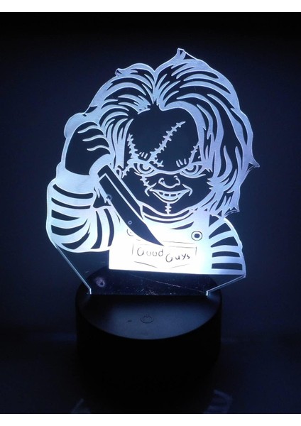 Tıknaz Göğüs 6.5" Özel Çocuk Oyuncağı Lazer Oyma 3D Akrilik Renk Değiştiren LED Gece Işığı Lambası (Yurt Dışından) fırsatları