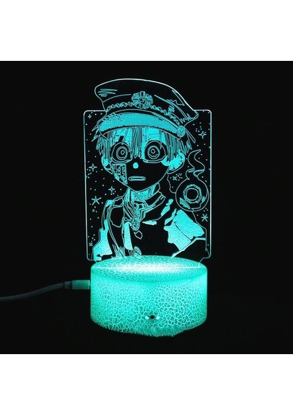 Hayranları Için Anime Tuvalet Bağlı 3D Gece Lambası 16 Renkler Dekor Illusion Uzaktan Kumandalı LED Lamba, Manga Tuvalet Bağlı Şekil Noel Hediyesi Oyuncaklar Çocuklar/erkekler (Yurt Dışından)