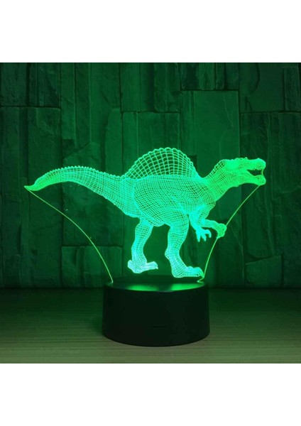 Çocuklar Için 3D Gece Lambası, 3D Hayvan Dinozor Illusion Gece Lambası, Zamanlama Uzaktan Kumandalı Dekor Lambası Yeni Yıl Tatili Çocuklar Için Noel Doğum Günü Hediyeleri Çocuk Gen (Yurt Dışından) fırsatları