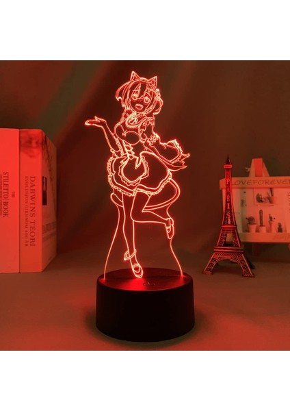 Manga LED Işık Yeniden Sıfır Yatak Odası Dekor Için Başlangıç Gece Lambası Hediye Akrilik Anime 3D Lamba Odası Dekor (Yurt Dışından) fırsatları