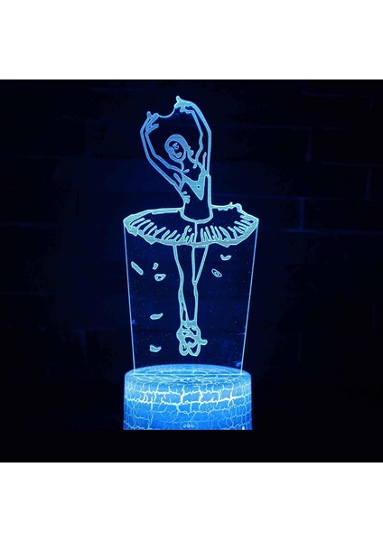 Çocuklar Için 3D Gece Lambası, 3D Dans Eden Kız Illusion Gece Lambası, Zamanlama Uzaktan Kumandalı Dekor Lambası Yeni Yıl Tatili Çocuklar Için Noel Doğum Günü Hediyeleri Çocuk Genç (Yurt Dışından) indirimleri