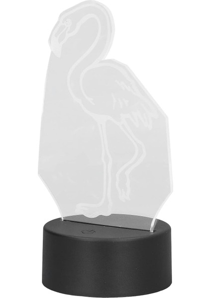 3D Masa Lambası, USB Powered Akrilik LED Gece Lambası Yurt Için Yatak Odası Için 7 Renk (Yurt Dışından) fırsatları