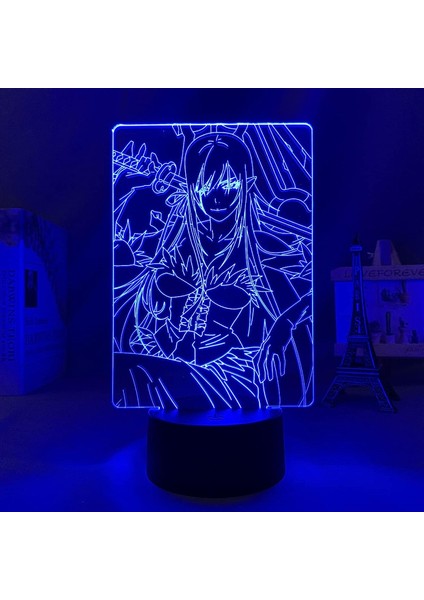 Manga LED Işık Bakemonogatari Shinobu Oshino Yatak Odası Dekoru Için Gece Lambası Hediye Akrilik Anime 3D Lamba Bakemonogatari Odası Dekor (Yurt Dışından) modelleri