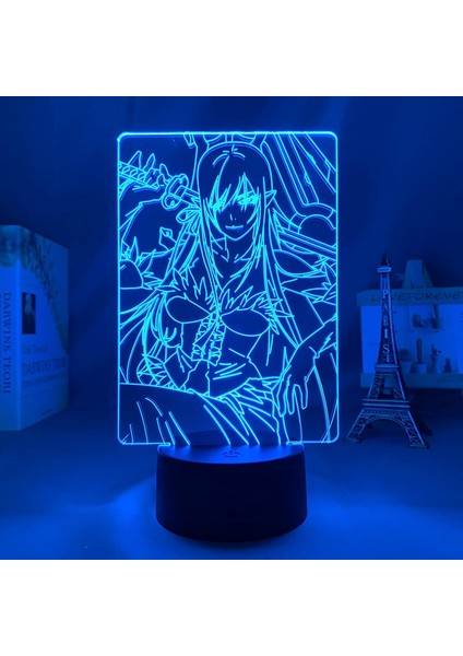 Manga LED Işık Bakemonogatari Shinobu Oshino Yatak Odası Dekoru Için Gece Lambası Hediye Akrilik Anime 3D Lamba Bakemonogatari Odası Dekor (Yurt Dışından) fırsatları