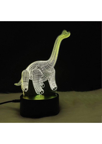 Bebek Gece Lambası Yatak Odası Başucu 3D Gece Lambası LED Masaüstü 3D Gece Lambası Ev 3D Gece Lambası Noel Günü Işığı 3D Gece Lambası Bebek Odası Lambası (Yurt Dışından)