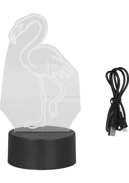 3D Işık, 7 Renk Kuş 3D Gece Lambası Akrilik Usb'den Güç Alan Yatakhane Için Yatak Odası (Yurt Dışından) fırsatları