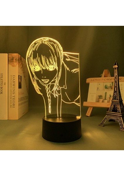 3D LED Gece Lambası Anime Testere Adam Makima Için Yatak Odası Dekoru Çocuklar Için Doğum Günü Hediyesi Manga Testere Adam LED Lamba Başucu (Yurt Dışından) indirimleri