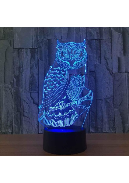 Çocuklar Için 3D Gece Lambası, 3D Hayvan Kedi Avatar Illusion Gece Lambası, Zamanlama Uzaktan Kumandalı Dekor Lambası Yeni Yıl Tatili Çocuklar Için Noel Doğum Günü Hediyeleri Çocuk (Yurt Dışından)