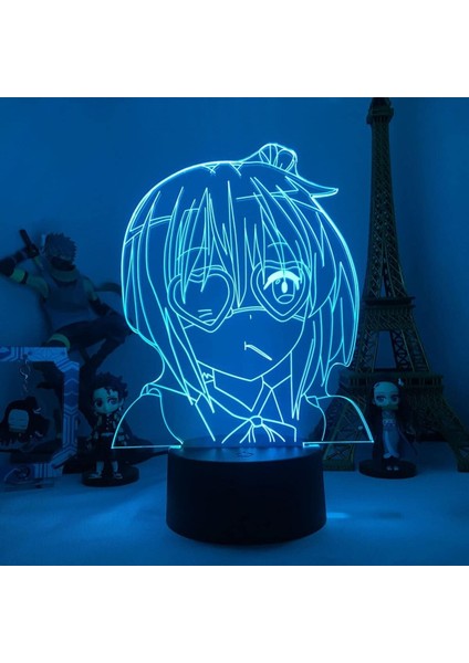 Anime Aşk Chunibyo Çocuklar Hayranları Için Diğer Şekil 3D Gece Işığı, Uzaktan Kumanda ile Değişen 16 Renk, Çocuk Odası Dekoru, Şekil Manga Illusion LED Oyuncak Lamba Kız Erkek Noe (Yurt Dışından)
