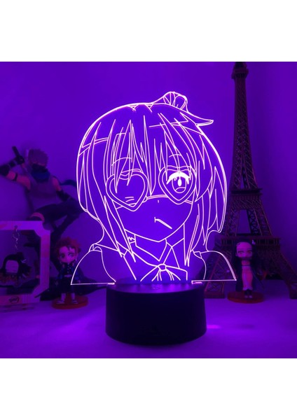 Anime Aşk Chunibyo Çocuklar Hayranları Için Diğer Şekil 3D Gece Işığı, Uzaktan Kumanda ile Değişen 16 Renk, Çocuk Odası Dekoru, Şekil Manga Illusion LED Oyuncak Lamba Kız Erkek Noe (Yurt Dışından) modelleri