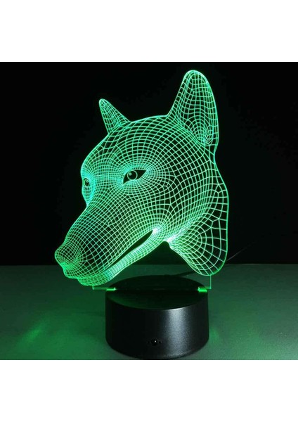 Çocuklar Için 3D Gece Lambası, 3D Hayvan Avatarı Illüzyon Gece Lambası, Zamanlamalı Uzaktan Kumandalı Dekor Lambası Yeni Yıl Tatili Çocuklar Için Noel Doğum Günü Hediyeleri Çocuk G (Yurt Dışından) fırsatları