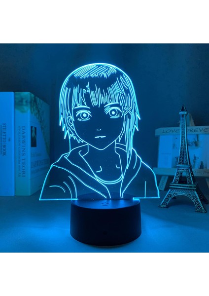 Anime LED Işık Iwakura, Yatak Odası Dekorasyon Gece Lambası Için Lain Doğum Günü Hediyesi Odası Dekor Masa 3D Lamba Erkek Kız Çocuklar Için Çocuk 7 Renkler Pxjd (Yurt Dışından) indirimleri