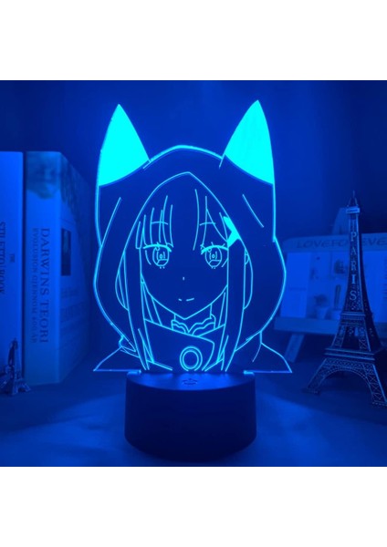 Yeniden Sıfır Anime 3D Boy Için Gece Lambası 16 Renkler Kız Odası Dekor Illusion LED Lamba USB Manga Anmit Şekil Uygun Çocuklar Fanlar Noel Hediyeleri (Yurt Dışından) fiyatları