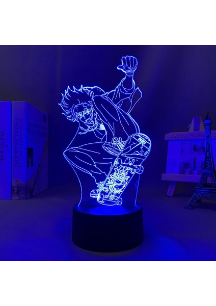3D Lamba Anime Sk8 Infinity Reki Yatak Odası Dekoru Için Gece Lambası Çocuklar Doğum Günü Hediye Odası LED Gece Lambası Manga Sk8 The Infinity (Yurt Dışından) indirimleri