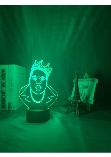 Çocuklar Hayranları Için Büyük Şekil 3D Gece Lambası, Uzaktan Kumanda ile Değişen 16 Renk, Çocuk Odası Dekoru, Şekil Manga Illusion LED Oyuncak Lamba Kız Erkek Noel Hediyeleri (Yurt Dışından) fiyatları