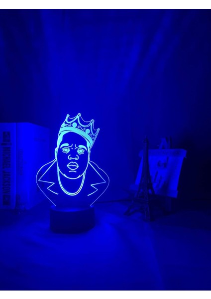Çocuklar Hayranları Için Büyük Şekil 3D Gece Lambası, Uzaktan Kumanda ile Değişen 16 Renk, Çocuk Odası Dekoru, Şekil Manga Illusion LED Oyuncak Lamba Kız Erkek Noel Hediyeleri (Yurt Dışından) fırsatları