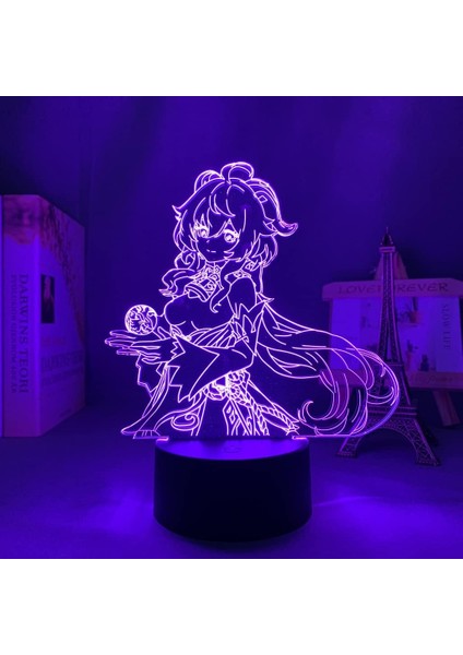 Gece Lambası Çocuklar Gece Lambası Yatak Odası Işığı Renkli Gece Lambası 3D LED Gece Lambası Enstrüman Trombon Korna Ev Dekorasyonu Için 7 Renkli Işık ile Işık Inanılmaz Görsel Müzik (Yurt Dışından)
