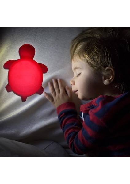 Adet LED Kaplumbağa Gece Lambası 7 Renkler Sevimli Karikatür Gece Lambası 3D Hayvan Lambası Noel Tatili Için Çocuk Odası Işık Doğum Günü Partisi Barlar Kafeler (Yurt Dışından)