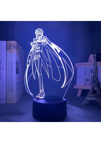 3D Optik Illüzyon Gece Işıkları Geass Suzaku Kururugi 3D Lamba Anime Odası Dekor Için Çocuk Çocuk Pxjd (Yurt Dışından) indirimleri