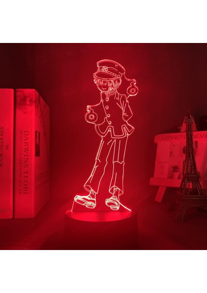 Tuvalet Bağlı Hanako Kun LED Gece Lambası Yatak Odası Dekoru Için Renkli Gece Lambası Anime Hediye 3D Lamba Tuvalet Bağlı Hanako Kun (Yurt Dışından) indirimleri