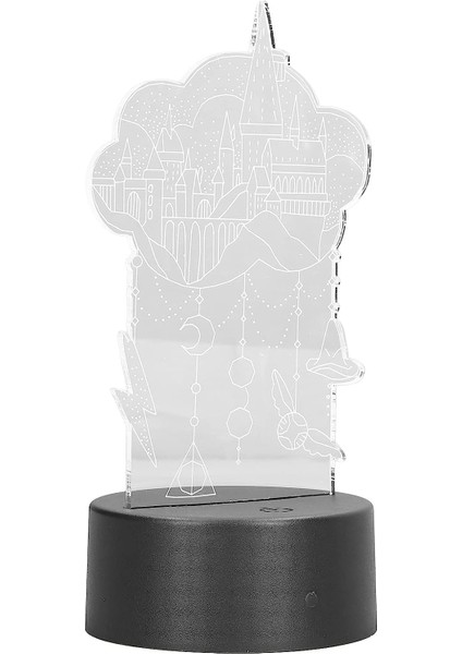 3D Işık, Çocuklar Için Yatak Odası Için Doğum Günü Için Canlı 7 Renkli Başucu Lambası (Yurt Dışından)