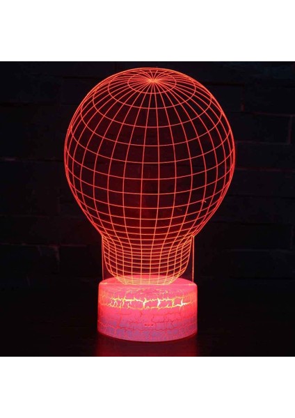 Çocuklar Için 3D Gece Lambası, 3D Ampul Şekli Illüzyon Gece Lambası, Zamanlamalı Uzaktan Kumandalı Dekor Lamba Yeni Yıl Tatili Çocuklar Için Noel Doğum Günü Hediyeleri Çocuk Genç (Yurt Dışından) fırsatları