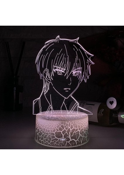 Hayranları Için Anime Meyve Sepetli 3D Gece Lambası 16 Renkler Dekor Illusion Uzaktan Kumandalı LED Lamba, Manga Kyo Şekil Noel Hediyesi Oyuncaklar Çocuklar/erkekler (Yurt Dışından)