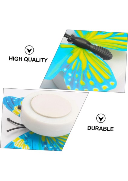 20 Adet Işık Yayan Kelebek Gece Lambası Çocuk Odası Için 3D Duvar Çıkartmaları Tavan Dekor Odası Abajur Kelebekler Neon Duvar Işığı Kelebekler Duvar Dekoru Plastik LED Gece Lambası (Yurt Dışından) fırsatları