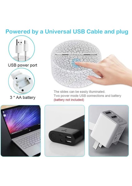 Oyun Oynadığımı Duyamıyorum 3D Gece Işıkları，uzaktan Kumandayla 16 Renk Değişimi Illusion Lamba Kulaklık Grafik Oyuncu Hediyesi Noel Veya Doğum Günü Hediyeleri (Yurt Dışından) modelleri