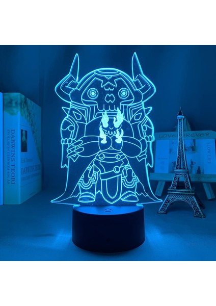 Anime 3D Işık Kader Kalmak Gece April Fools Fgo Için Yatak Odası Dekoru Doğum Günü Hediyesi Manga Kader Kalmak Gece Gılgamış LED Gece Lambası (Yurt Dışından)
