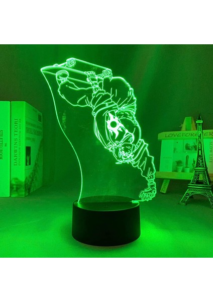 3D LED Gece Lambası Anime Sk8 Infinity Için Yatak Odası Dekoru Gece Lambası Çocuk Doğum Günü Hediyesi Gece Lambası Manga Sk8 The Infinity (Yurt Dışından) fırsatları