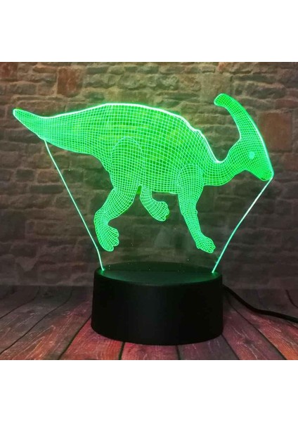 Çocuklar Için 3D Gece Lambası, 3D Dinozor Desenli Illüzyon Gece Lambası, Zamanlamalı Uzaktan Kumandalı Dekor Lamba Yeni Yıl Tatili Çocuklar Için Noel Doğum Günü Hediyeleri Çocuk Ge (Yurt Dışından) fırsatları