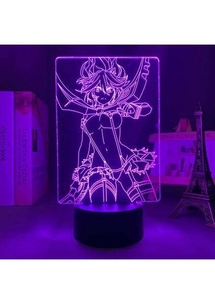 Anime LED Lamba Yedi Ölümcül Günah Yasağı Odası Dekor Için Renk Değiştiren Gece Işıkları Hediye Manga 3D Işık Yedi Ölümcül Günah (Yurt Dışından)