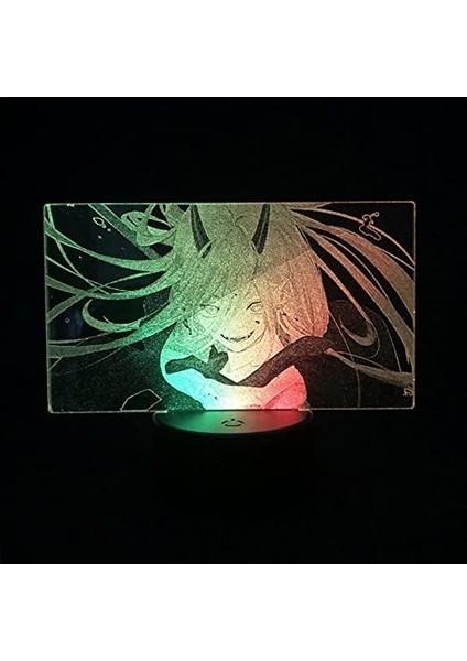 Testere Adam Anime 3D Gece Lambası Boy Için 16 Renkler Kız Odası Dekor Illusion LED Lamba USB Manga Pochita Şekil Uygun Çocuklar Fanlar Noel Hediyeleri (Yurt Dışından) fırsatları