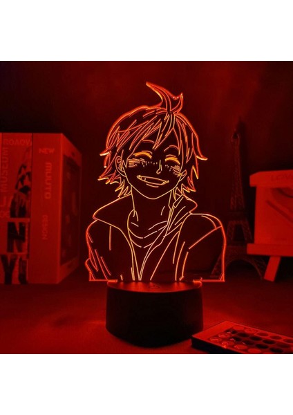 Haikynn Anime 3D Gece Lambası Boy Için 16 Renkler Kız Odası Dekor Illusion LED Lamba USB Manga Tobio Şekil Uygun Çocuklar Fanlar Noel Hediyeleri (Yurt Dışından) modelleri