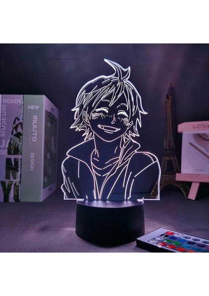 Haikynn Anime 3D Gece Lambası Boy Için 16 Renkler Kız Odası Dekor Illusion LED Lamba USB Manga Tobio Şekil Uygun Çocuklar Fanlar Noel Hediyeleri (Yurt Dışından) fırsatları