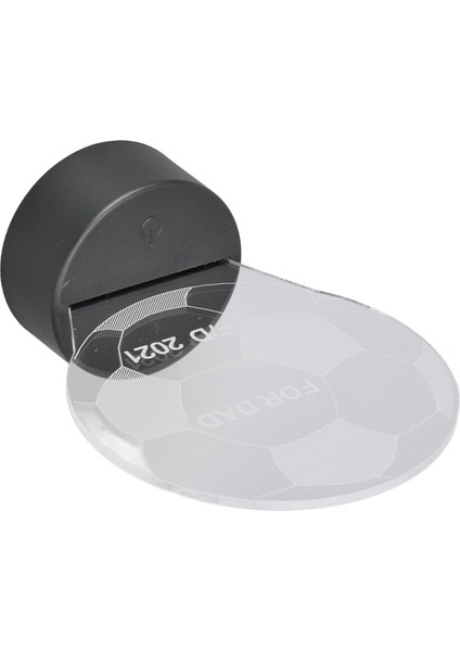 Futbol 3D Işık 7 Renkli LED Gece Lambası Dokunmatik Anahtarı USB Powered 3D Yanında Lamba Çocuklar Için Doğum Günü Hediyesi (Yurt Dışından)